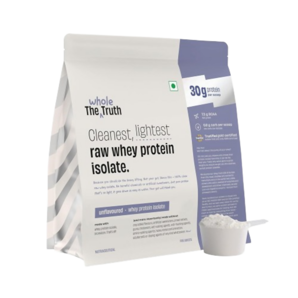 The Whole Truth Whey Protein Isolate Unflavoured | Grocsy