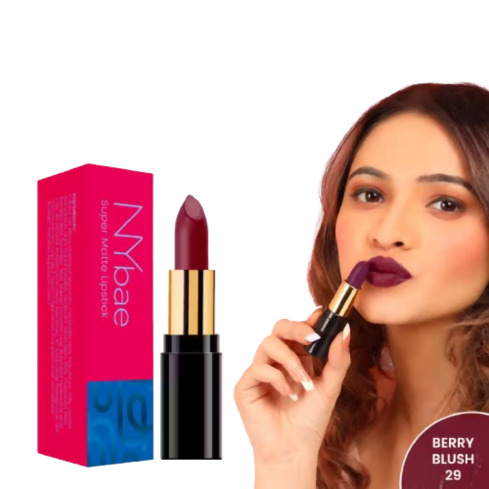 NY Bae Super Matte Lipstick - Berry Blush 29 | Grocsy