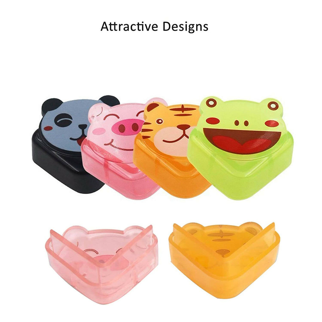Safe-O-Kid Tiger Shaped, Compact Corner Safety For Sharp Corners, Yellow | Grocsy