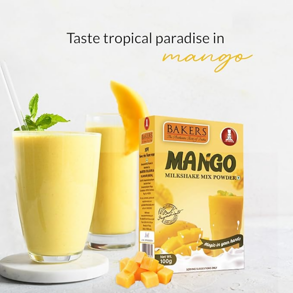 BAKERS Milk Shake Mix - Mango Flavour | Grocsy