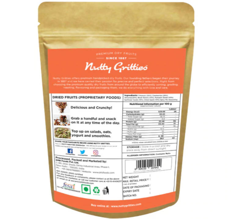Nutty Gritties Spicy Trail Mix | Grocsy