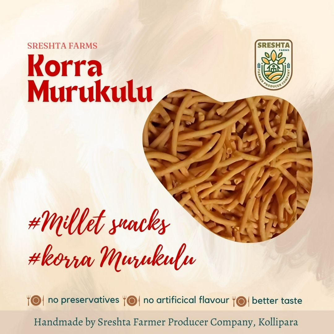 Sreshta Farms Korra Murukulu | Grocsy