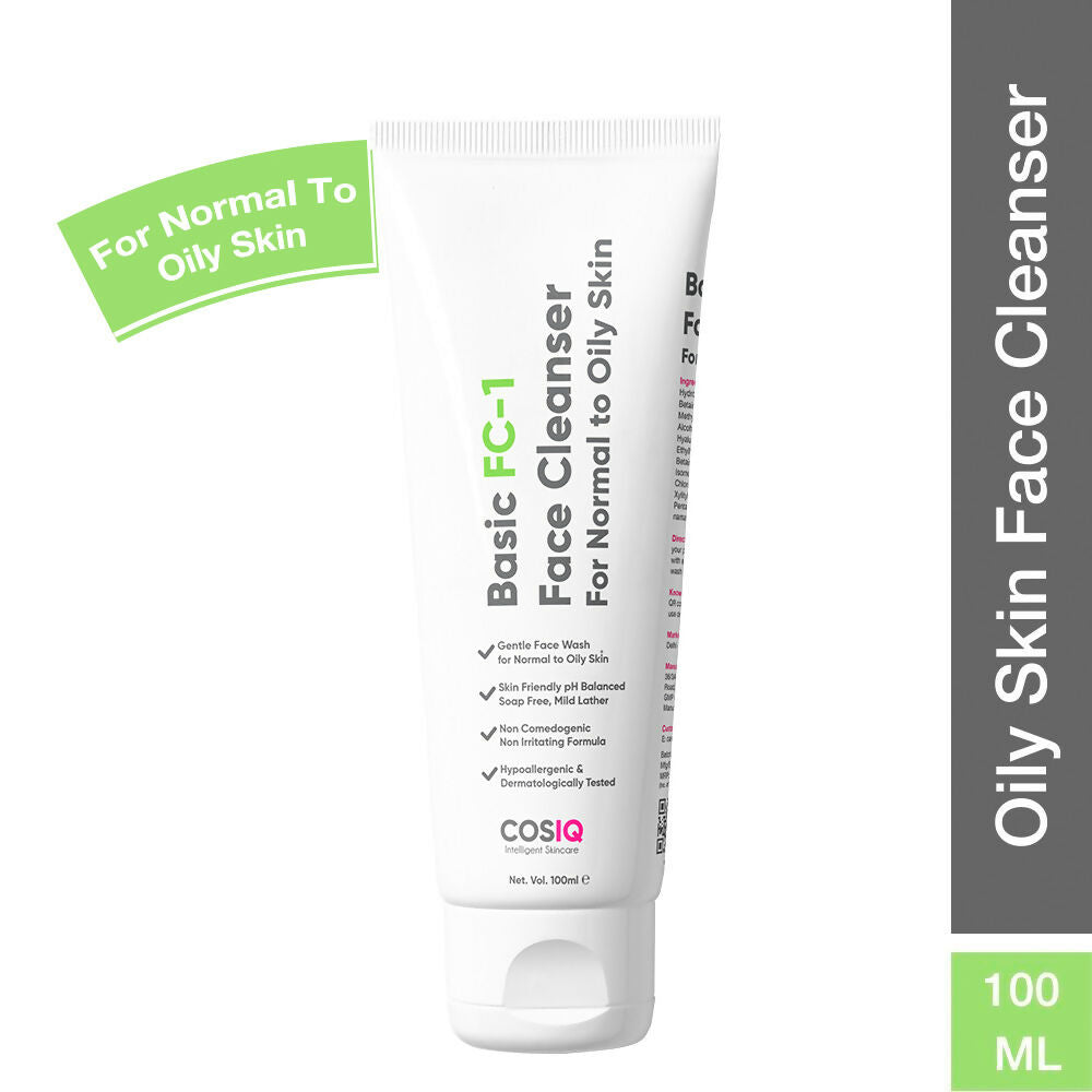 Cos-IQ FC-1 Face Cleanser for Oily Skin | Grocsy