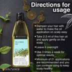 Soulflower Pure & Natural Tea Tree Oil Scalp & Dandruff Care | Grocsy