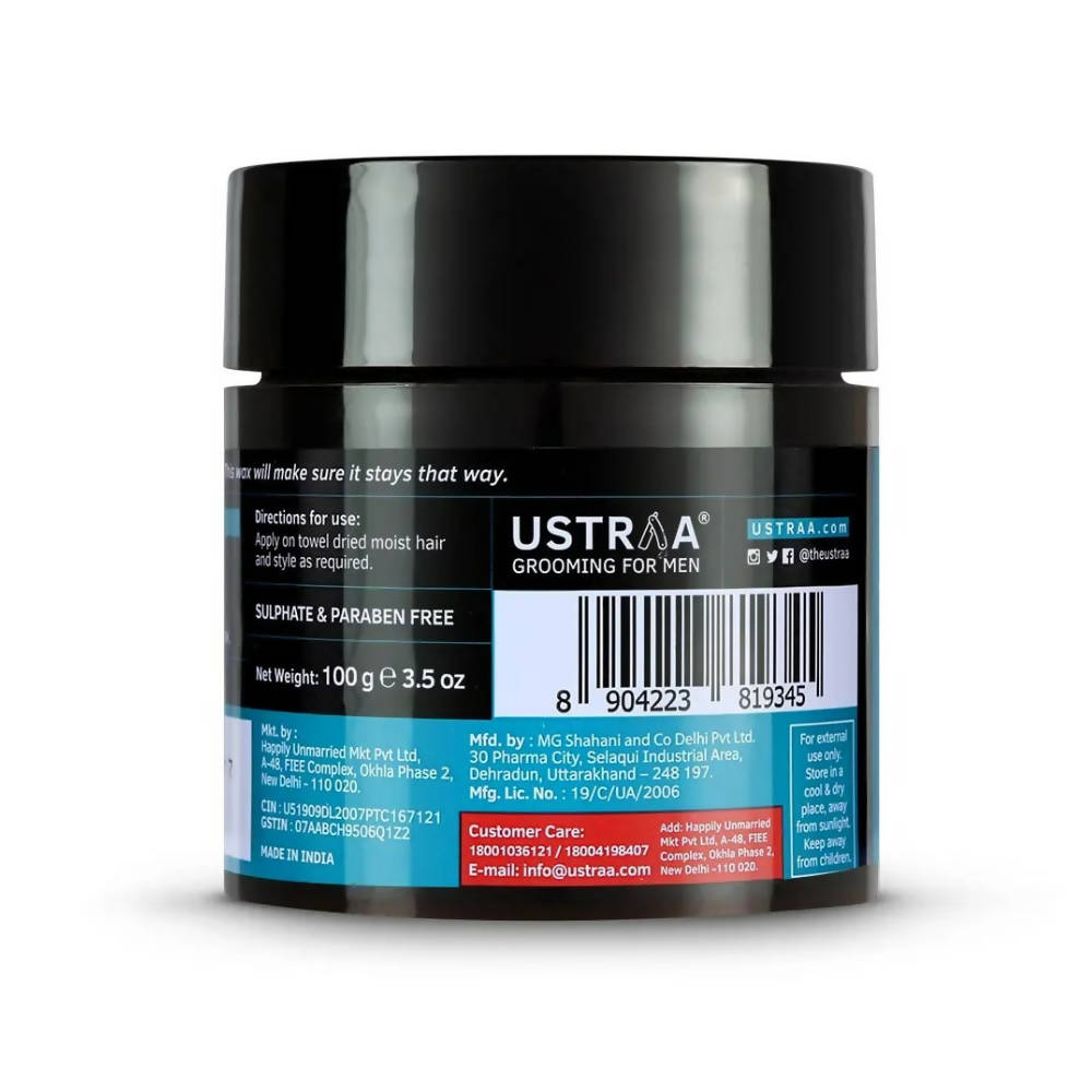 Ustraa Hair Wax Strong Hold - Wet Look | Grocsy