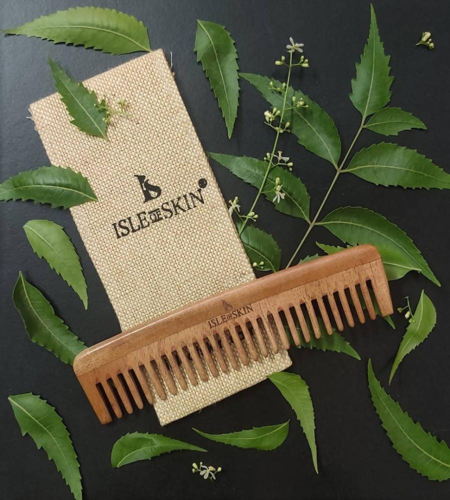 Isle Of Skin Neem Comb - Detangling Comb | Grocsy