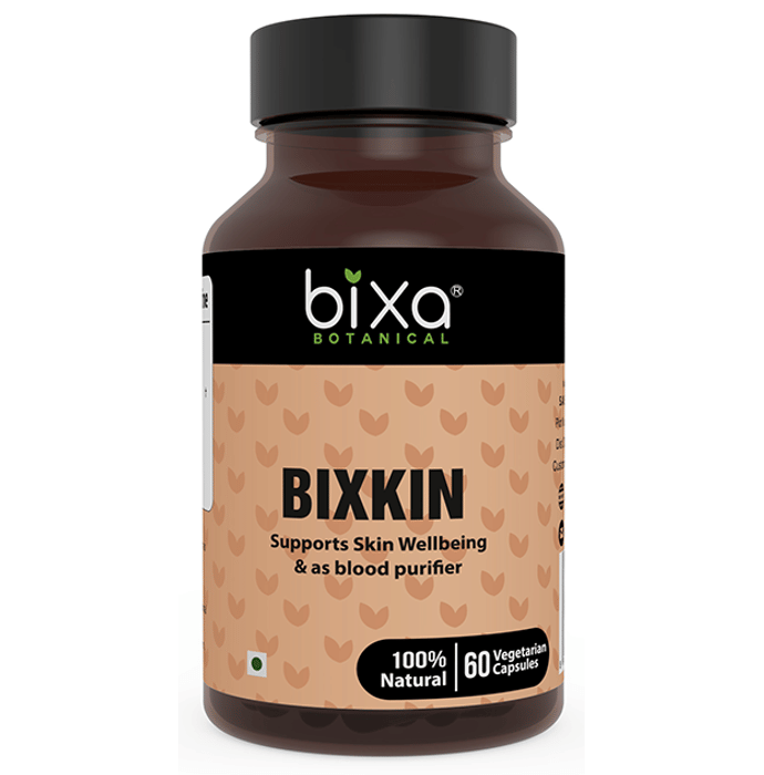 Bixa Botanical Bixkin 455mg Vegetarian Capsule | Grocsy