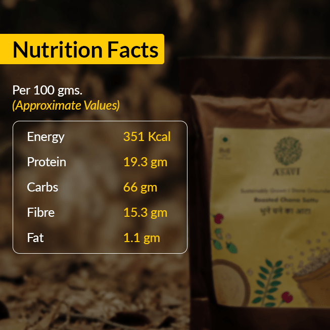 Asavi Stoneground Sattu | Grocsy