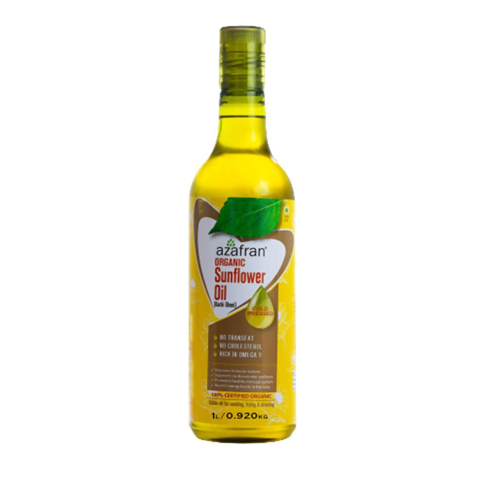 Azafran Organic Sunflower Oil (Cold Pressed) | Grocsy