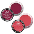 Love Earth Lip Tint & Cheek Tint Multipot Combo (Rose Pink & Raspberry Pink) | Grocsy