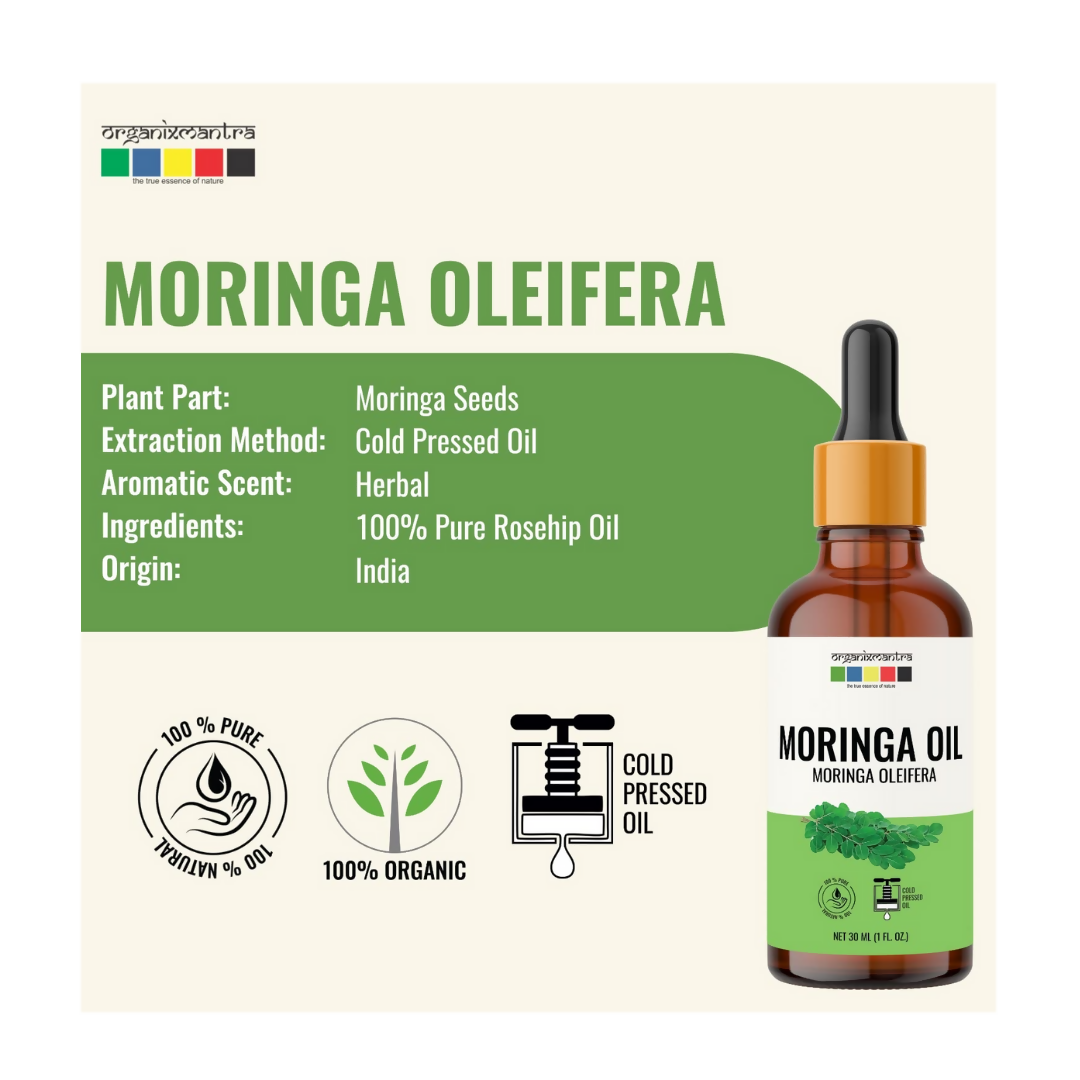 Organix Mantra Moringa Body Oil Brightens Complexion | Grocsy