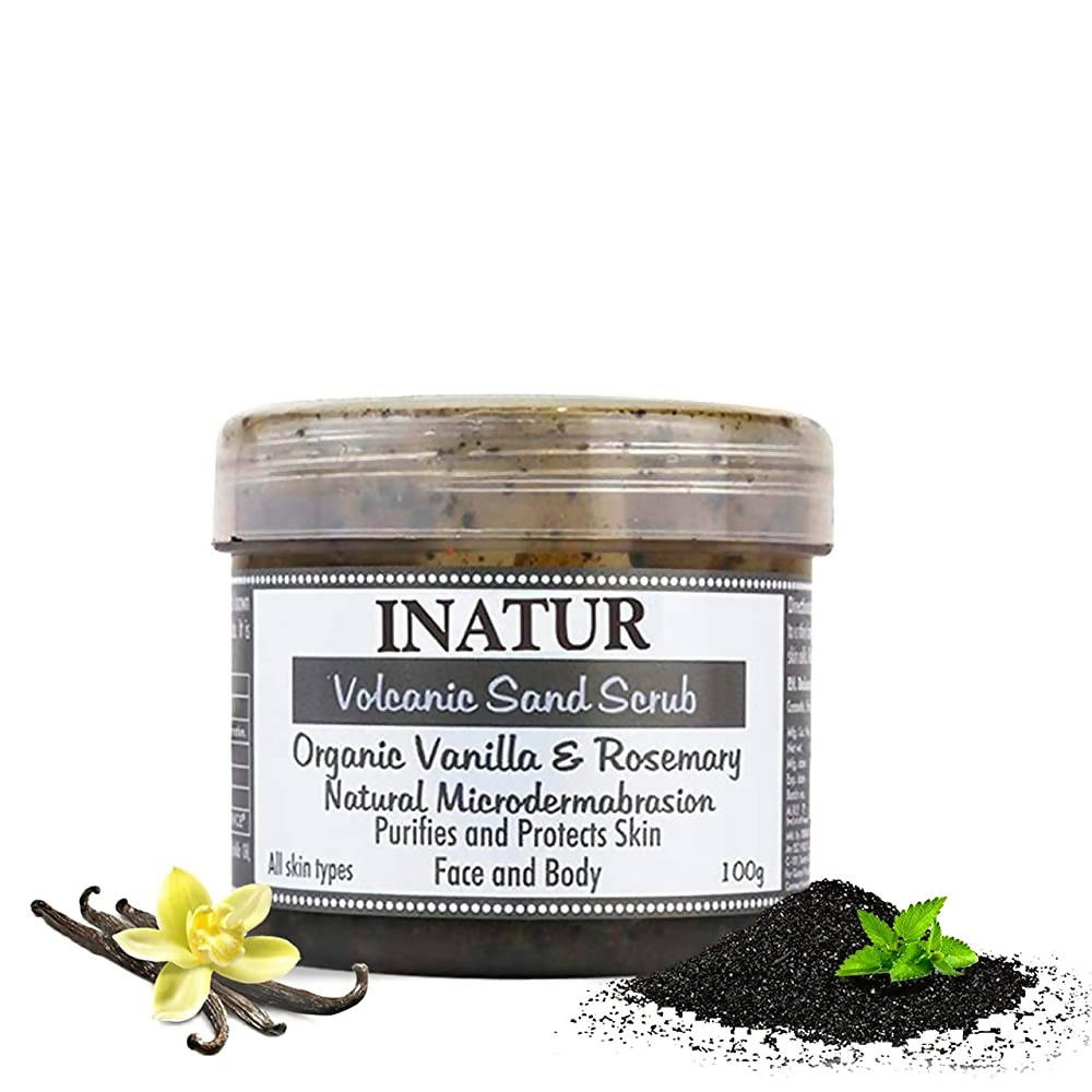 Inatur Volcanic Sand Scrub | Grocsy