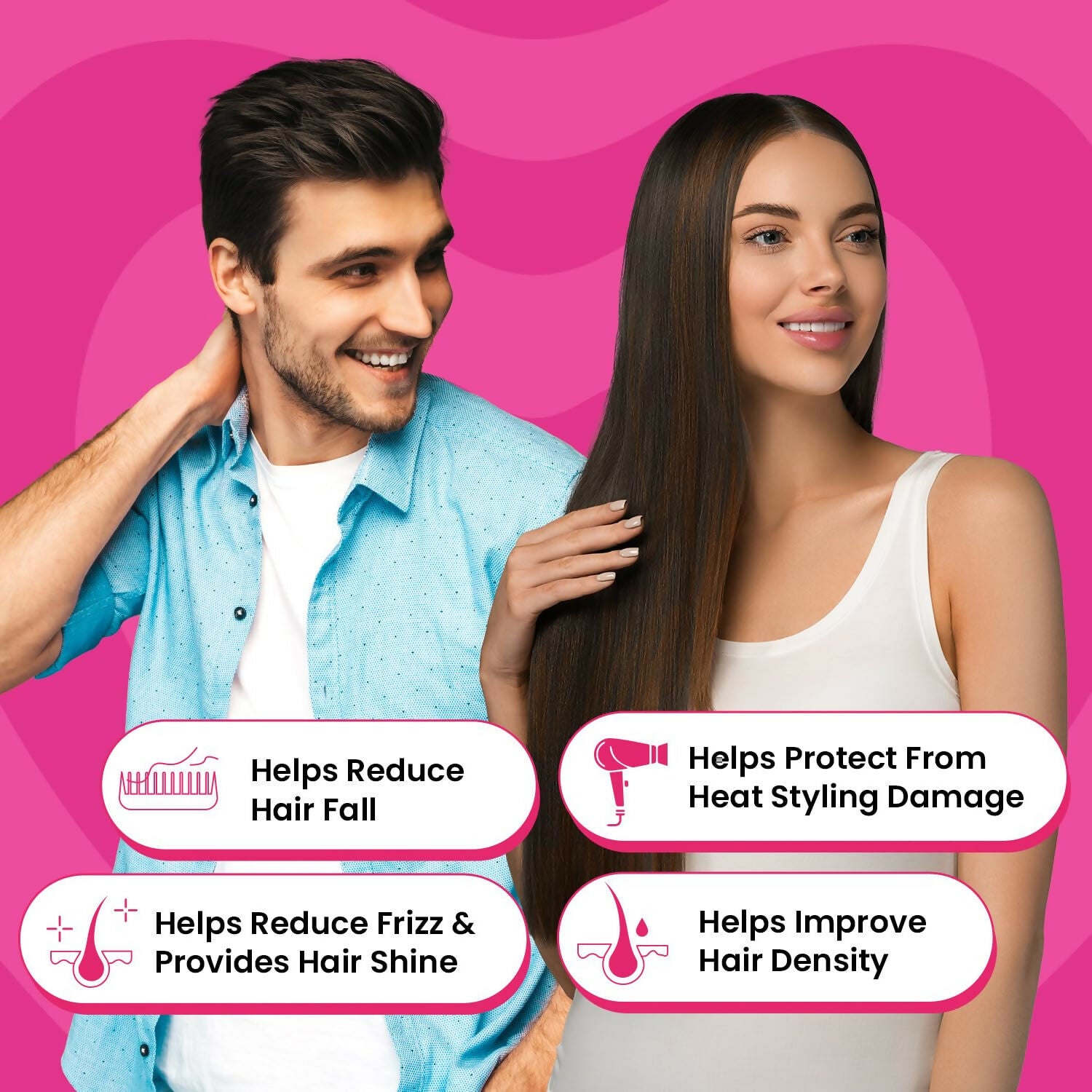 Chicnutrix Popz Biotin Melts - For Stronger & Thicker Hair | Grocsy