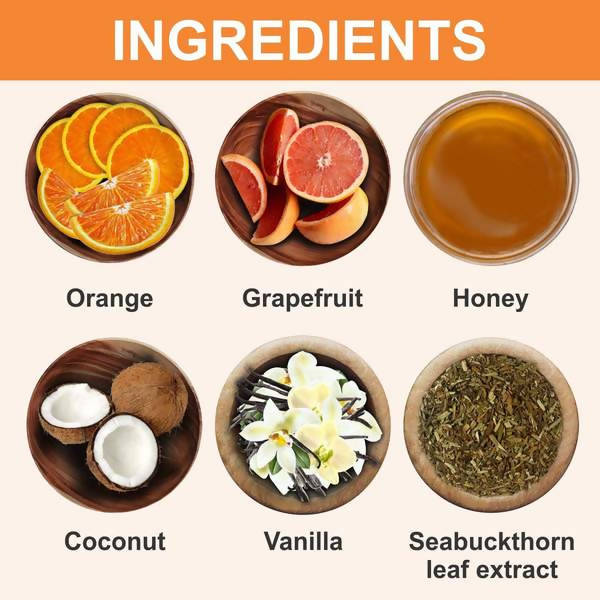 Bodyherbals Radiance Orange & Honey Body Polisher | Grocsy
