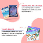 ClassMonitor Brain Development Puzzle Solving Home Learning Educational Kit with Free App with 25 Riddles for kids of Age group 6 - 8 Years | Grocsy