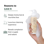 Botnal Velvet Rinse Probiotic Creme Face Wash with Colloidal Oats for Hydration | Grocsy