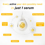 SkinLuv Brightis Glow Boosting Face Serum Vitamin C + Niacinamide + Hyaluronic Acid | Grocsy