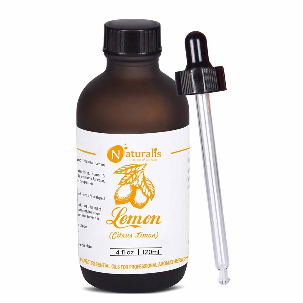 Naturalis Essence Of Nature Cold Pressed Lemon Essential Oil | Grocsy