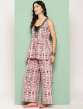Ahalyaa Women's Traditional Wear Co-ods - Off-white | Grocsy