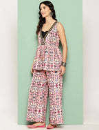 Ahalyaa Women's Traditional Wear Co-ods - Off-white | Grocsy