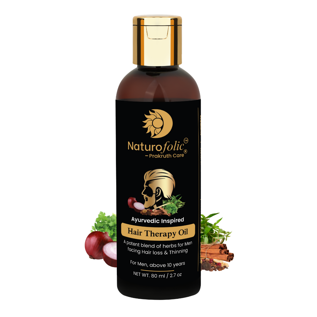 Prakruth Care Ayurvedic Inspired Hair Therapy Oil For Men | Grocsy