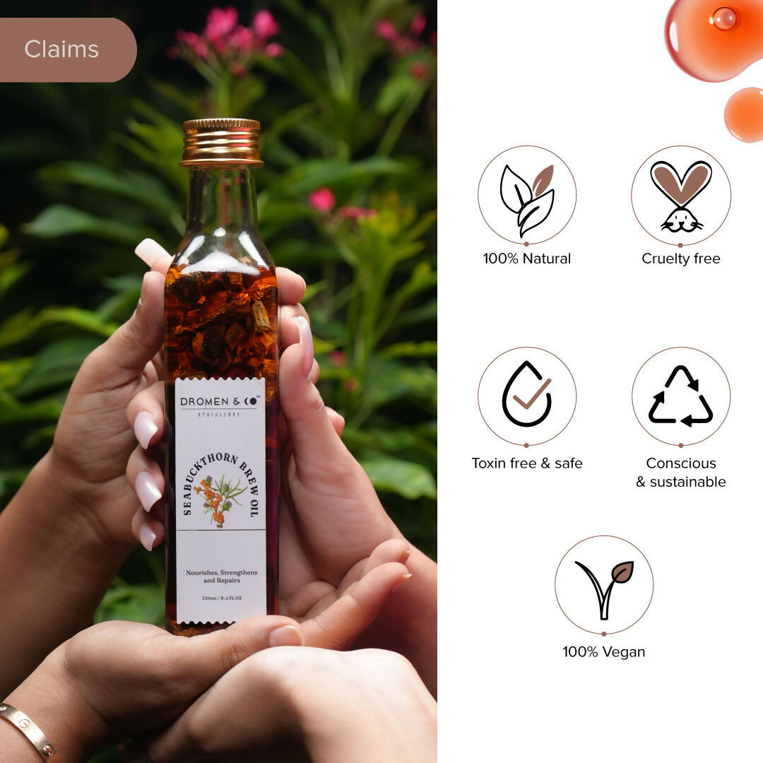 Dromen & Co Seabuckthorn Brew Oil | Grocsy