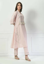 Joban Fashion Cream Cotton Kurta Set | Grocsy