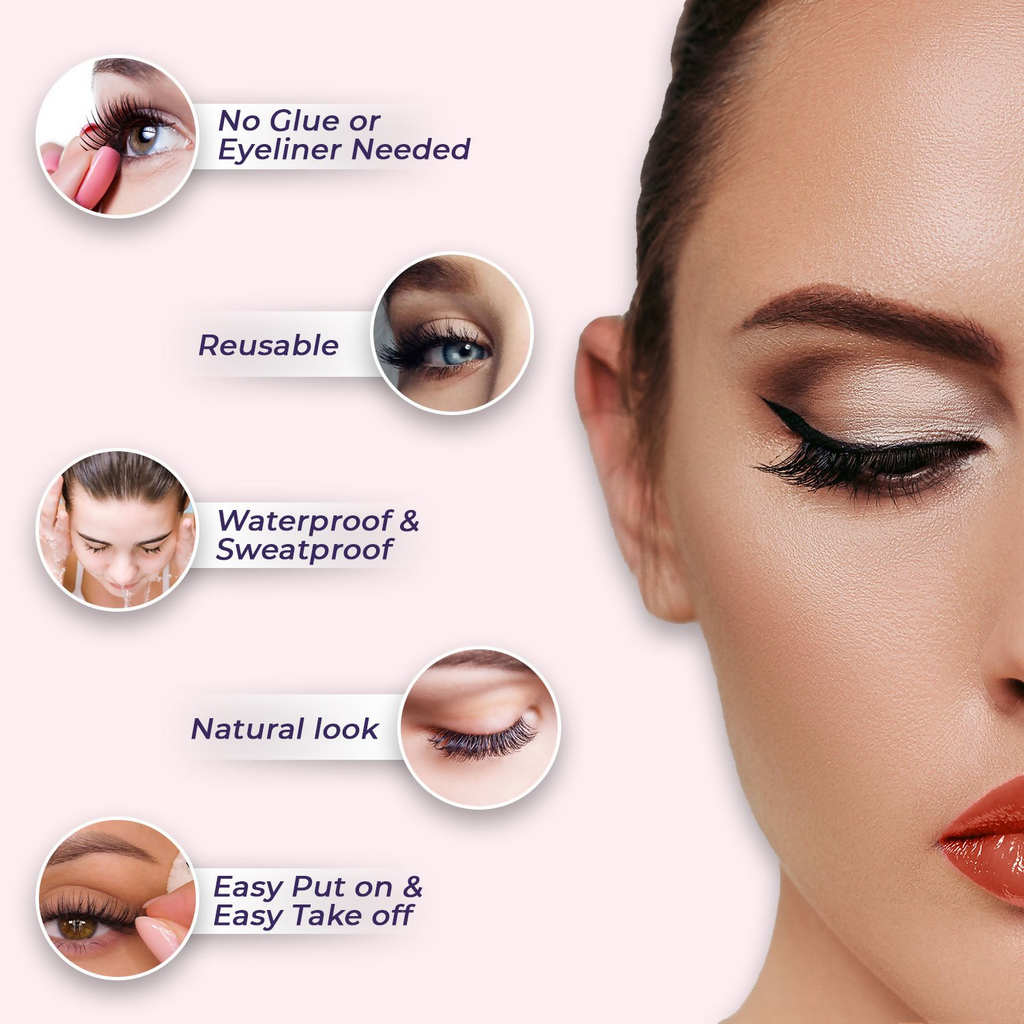 Sanfe Instant Press On Lashes P04 | Grocsy