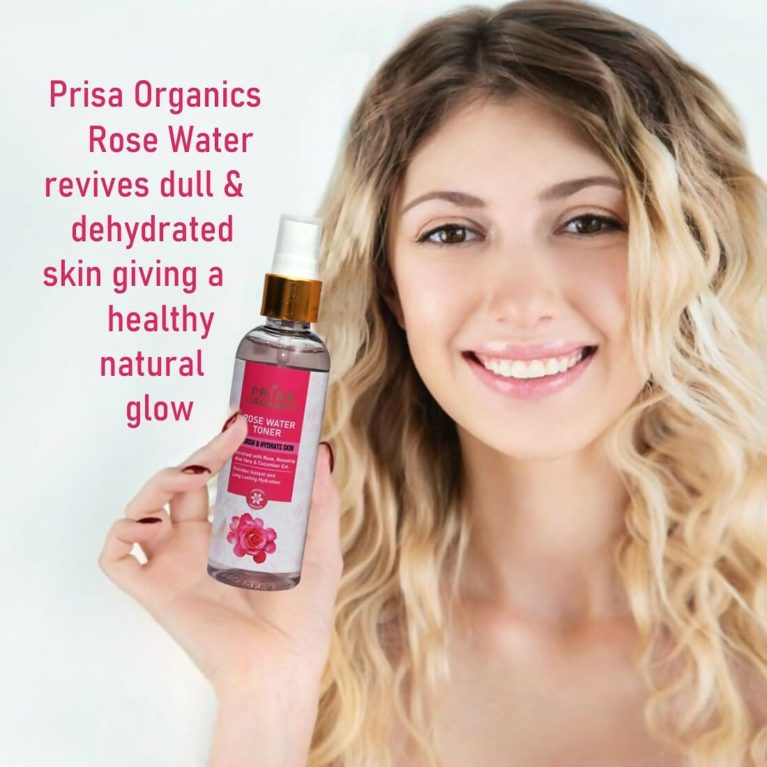 Prisa Organics Rose Water Toner | Grocsy