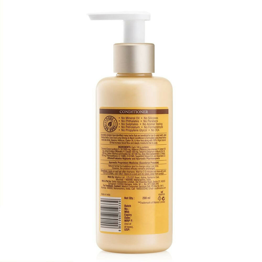 Coco Soul Long, Strong & Black Conditioner | Grocsy