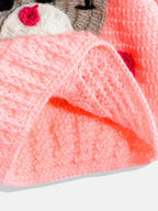 Chutput Kids Pink-Coloured Solid Pullover For Baby Boys with Applique Detail | Grocsy