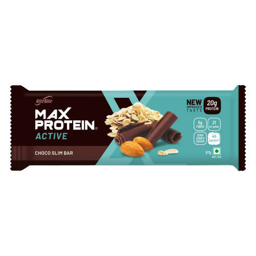RiteBite Max Protein Active Choco Slim Bar | Grocsy