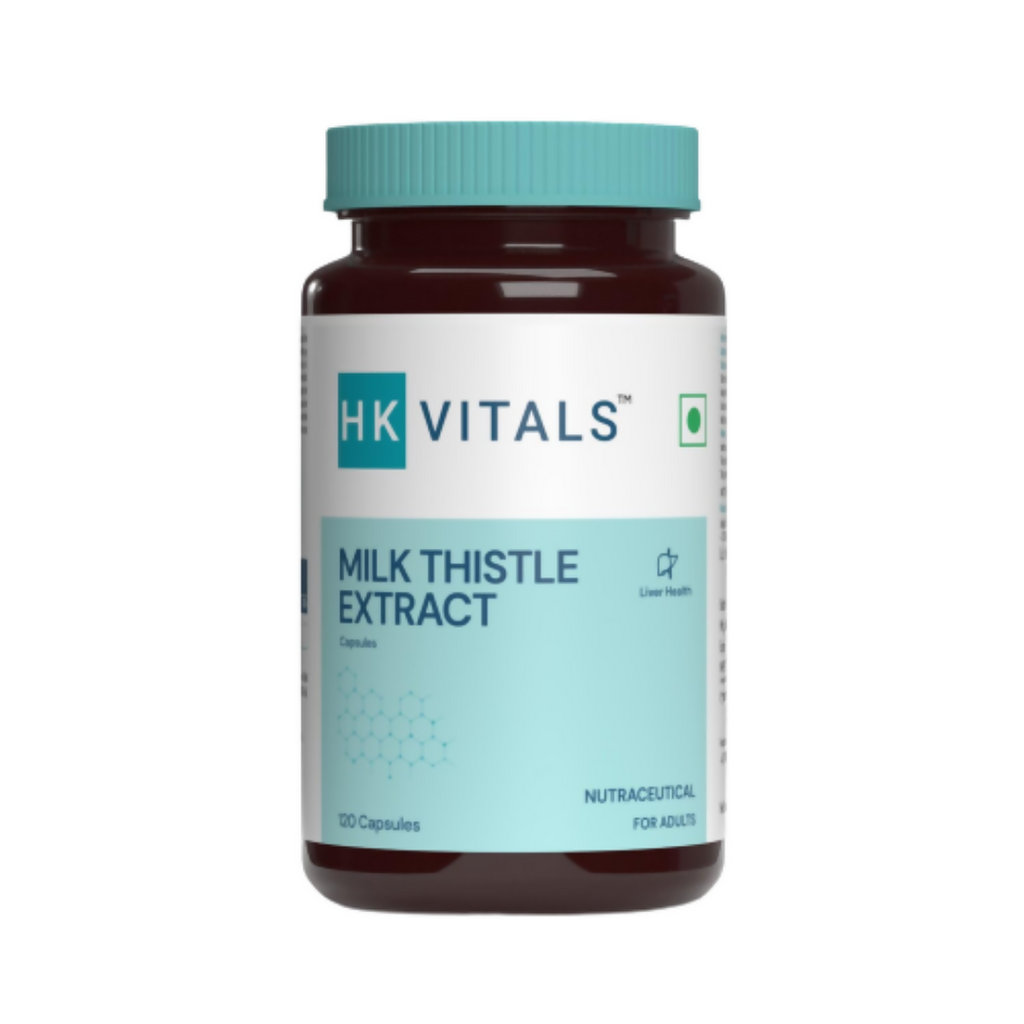 HK Vitals Milk Thistle Extract Capsules | Grocsy