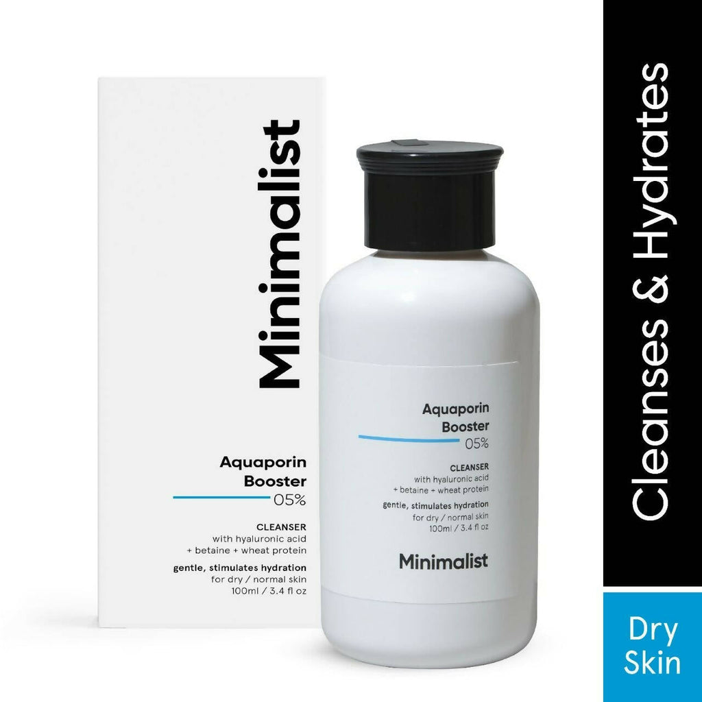 Minimalist Aquaporin Booster 05% Cleanser | Grocsy