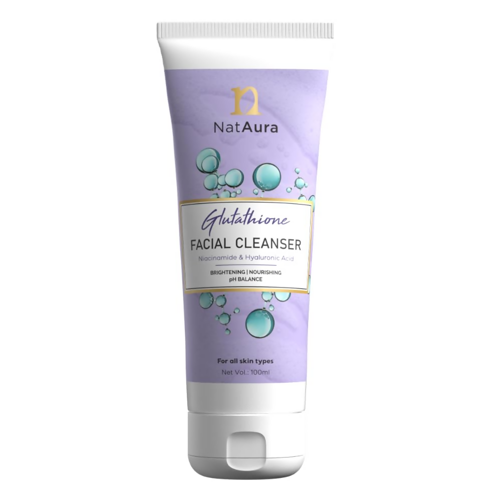 NatAura Glutathione Facial Cleanser | Grocsy