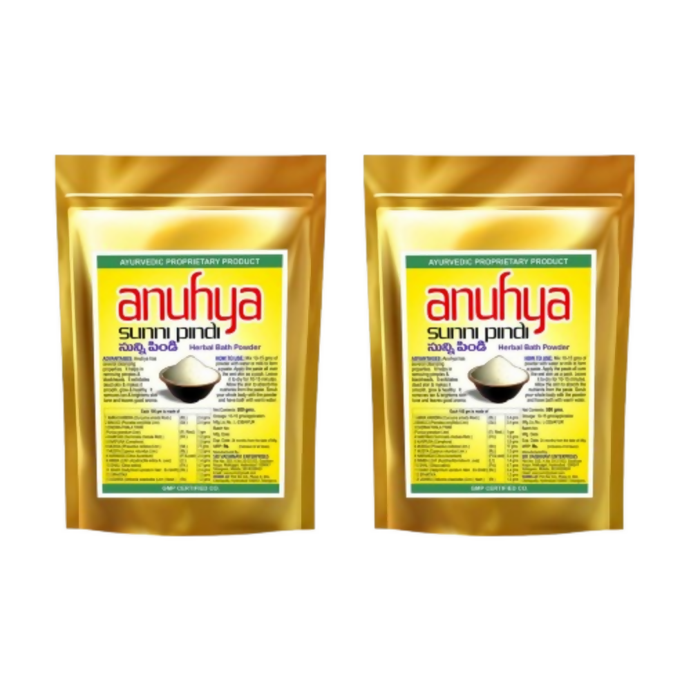 Anuhya Herbal Bath Natural Sunnipindi Powder | Grocsy