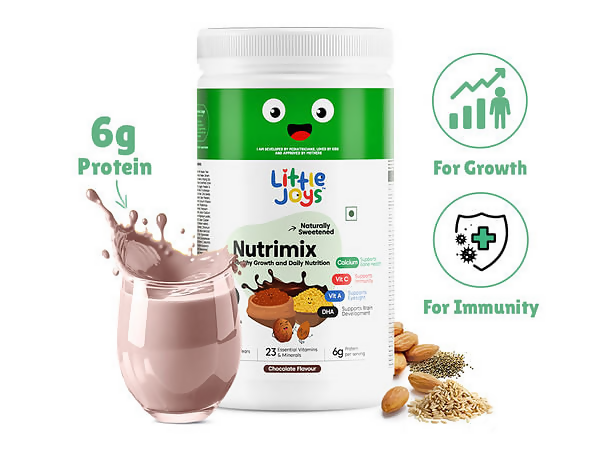 Little Joys MamaMix & NutriMix (For Moms & Kids) Combo - Chocolate Flavor | Grocsy