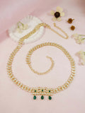 Joban Fashion Green Zinc Alloy Waist Chain For Women | Grocsy