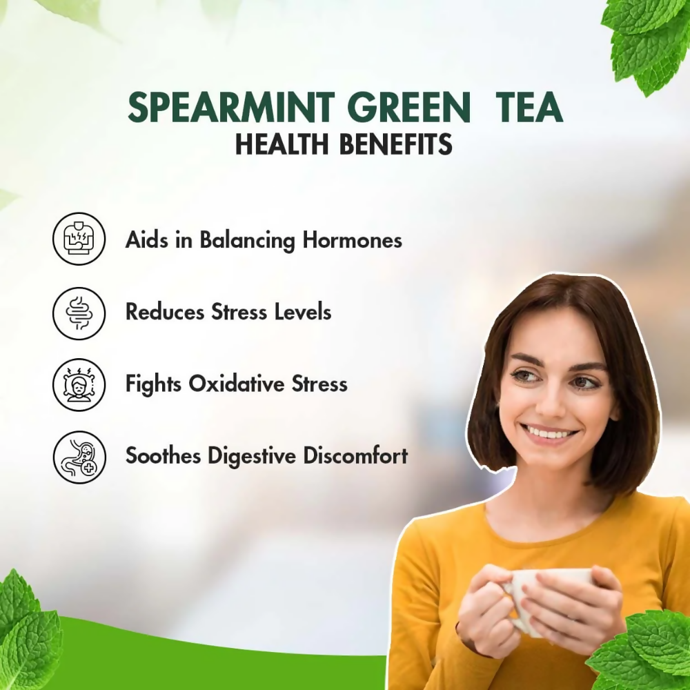 Sorich Organics Spearmint Green Tea | Grocsy