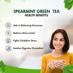 Sorich Organics Spearmint Green Tea | Grocsy