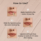The Natural Wash Silky Matte Fusion Longstay Bullet Lipstick - Solar Rust | Grocsy