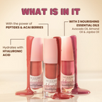 The Skin Diet Company Lip Barrier Tint High Shine Gloss Oil - Desert Rose | Grocsy
