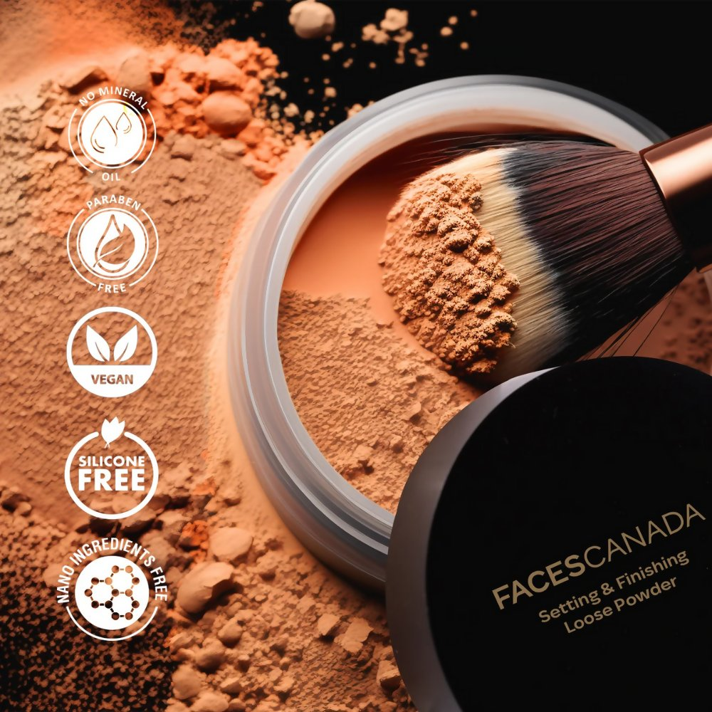 Faces Canada Setting and Finishing Loose Powder | Grocsy