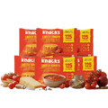 Knacks Coin Khakhra Crisps - Cheesy Tomato Flavour | Grocsy