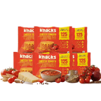 Knacks Coin Khakhra Crisps - Cheesy Tomato Flavour | Grocsy