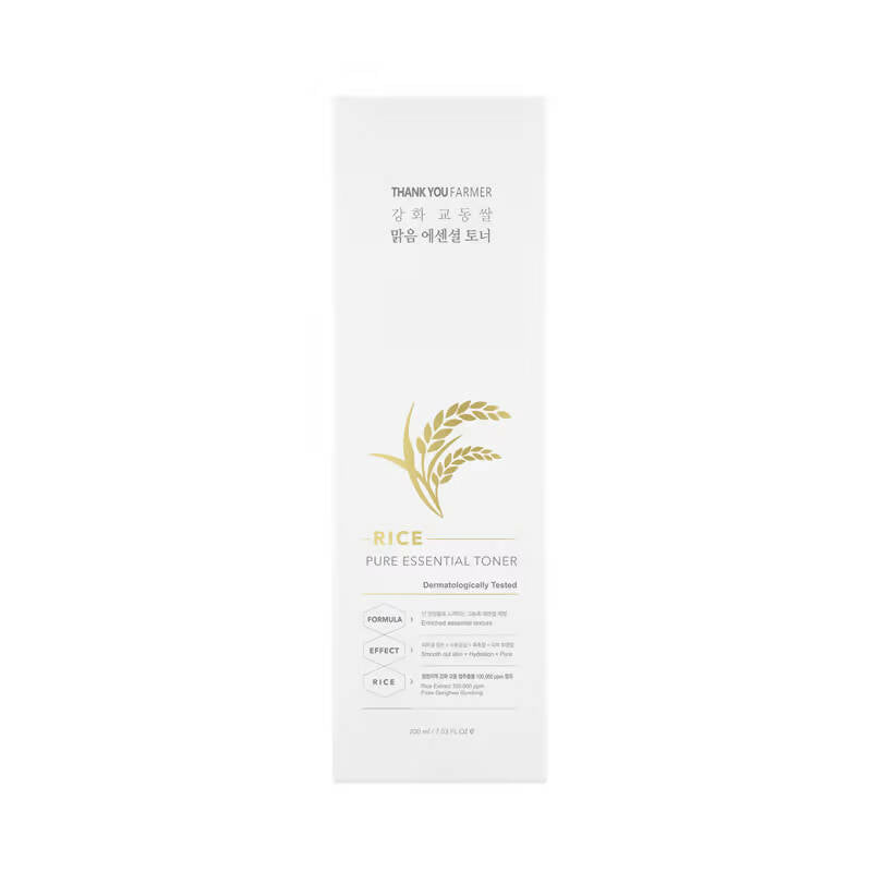 Thank You Farmer Rice Pure Essential Toner | Grocsy
