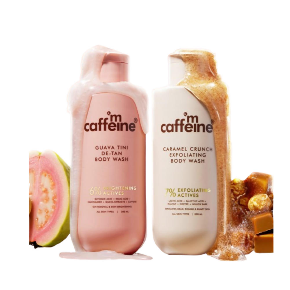mCaffeine De-Tan & Exfoliating Body Washes | Grocsy