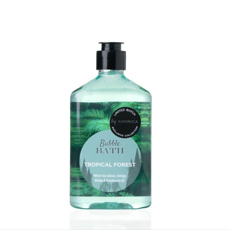 Kimirica Tropical Forest Bubble Bath For Soothing Exotic Bath | Grocsy