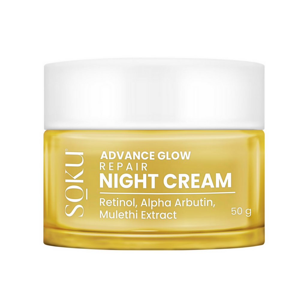 SOKU Advance Glow Repair Night Cream | Grocsy