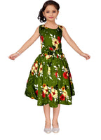 Asmaani Kids Party Wear Stylish Dresses, Perfect for Parties, Functions & Vacations - Green | Grocsy